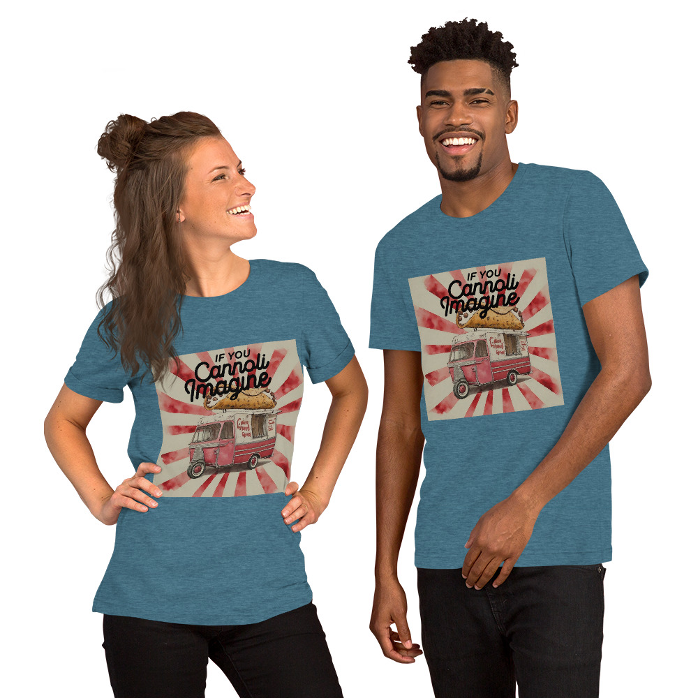 If You Cannoli Imagine Unisex T-Shirt Style 1 - Image 4