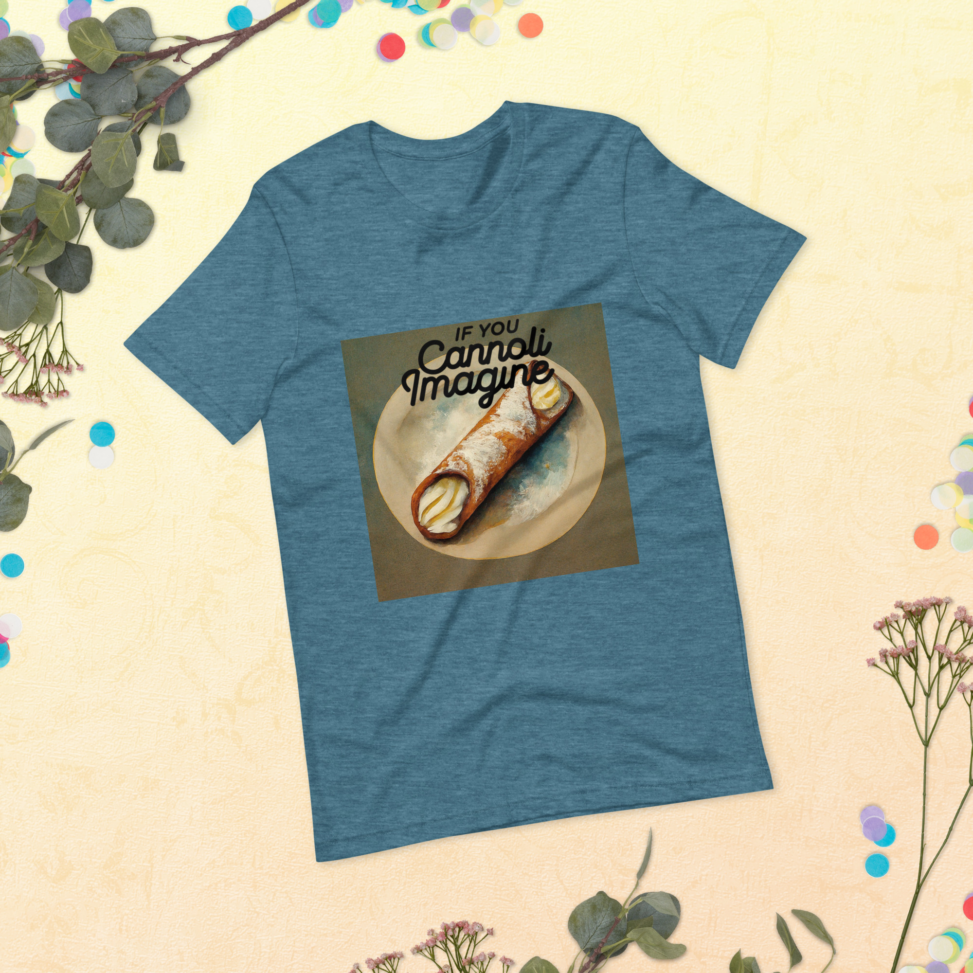 If You Cannoli Imagine Unisex T-Shirt Style 7 - Image 7